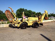 VERMEER 8550A TRENCHER BACKHOED DOZER COMBO PLOW CARBIDE ROCK SAW TRACTOR