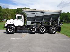 MACK DM FLINTSTONE STONE SLINGER TRI AXLE DUMP TRUCK