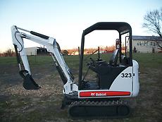 BOBCAT 323 J RUBBER TRACK EXCAVATOR