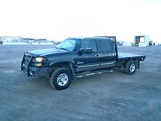 Flatbed Chevrolet 2500HD 4x4 6.6L Duramax Diesel