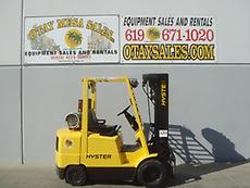 6000LB Forklift, New Cushion Tires (Quad) 4 Stage...