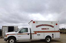 2001 Ford F350 Ambulance 7.3L Diesel Engine, 4x4