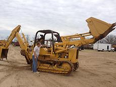 JOHN DEERE 450C CRAWLER LOADER BACKHOE CATERPILLAR CAT CASE DEERE