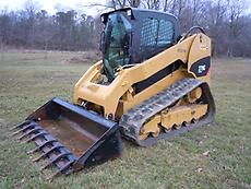 Caterpillar Cat 279C MTL Skid Steer on Rubber Track