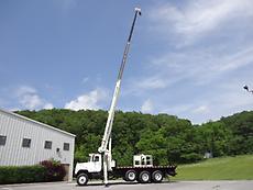 MACK DM686S NATIONAL 566B 12.5 TON CRANE 120 FT REACH HEIGHT BOOM TRUCK