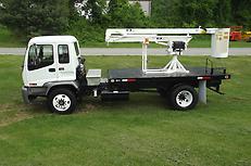 2005 GMC T75 BUCKET TRUCK, 328731 MILES, ISUZU ENGINE, STEFFAN BED, DURNELL LIFT