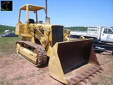 JOHN DEERE 755 CRAWLER LOADER TRACTOR DOZER TRACK LOADER HI LIFT GRADER