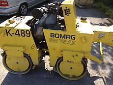 BOWMAG BW75AD DOUBLE DRUM ROLLER DOUBLE DRUM DIESEL VIBRATORY
