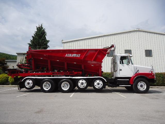 uint 6 Axle Agracat Rock Stone Slinger Dump T
