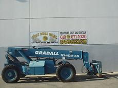 9000LB Telehandler Forklift, 45 Foot Working Height...
