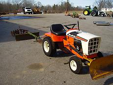 GOOD USED SIMPLICITY 7010 LAWN TRACTOR AND EQUIPMENT