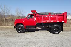1986 FORD 370-2V GAS DUMP TRUCK SNOW BLADE