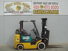5000LB Forklift, 3 Stage, Side Shift, Automatic...