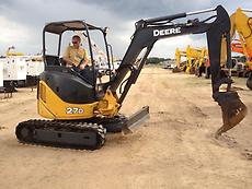 JOHN DEERE 27D HYDRAULIC EXCAVATOR CATERPILLAR BAT CRAWLER TRACK TRACTOR