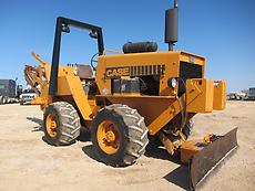 CASE DH4 TRENCHER - RIDE ON TRENCHER- DIRT TRENCHER - 17 PICS