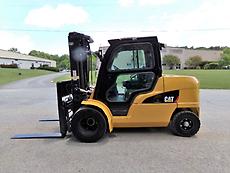 2011 CATERPILLAR PD11000 ENCLOSED CAB FORK LIFT