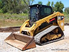 2014 CATERPILLAR 279D SKID STEER- TRACK SKID STEER- LOADER - CAT- DEERE- 27 PICS