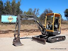 2012 VOLVO ECR38 MINI EXCAVATOR- EXCAVATOR- LOADER- VOLVO- CAT- DEERE- 26 PICS