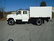 1995 FORD F-650 4DR CHIPPER DUMP TRUCK FORESTRY ARBORIST