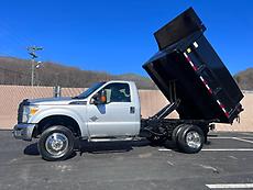 2015 FORD 4X4 F350 9 FT HYDRAULIC DUMP BED 6.7 POWERSTROKE TURBO DIESEL TRUCK
