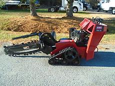 2013 TORO TRX-16 WALK BEHIND TRACK TRENCHER