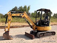 2015 CATERPILLAR 303E CR MINI EXCAVATOR- EXCAVATOR- LOADER- CAT- DEERE-28 PICS