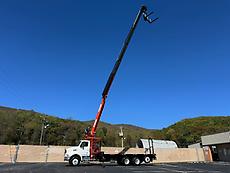 2005 STERLING L9500  TRI AXLE FASSI F330SE.24 CRANE BOOM DELIVERY TRUCK