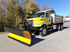 2011 FREIGHTLINER M2 106 6X4 DUMP TRUCK W/ SNOW PLOW