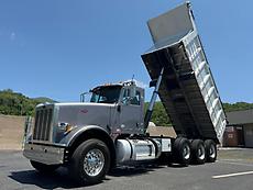 2013 PETERBILT 367 FACTORY TRI-AXLE DUMP TRUCK EAST ALUM DUMP BED
