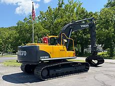 2012 VOLVO EC210CL EXCAVATOR MATERIAL HANDLER PEMBERTON HYDRAULIC GRAPPLE